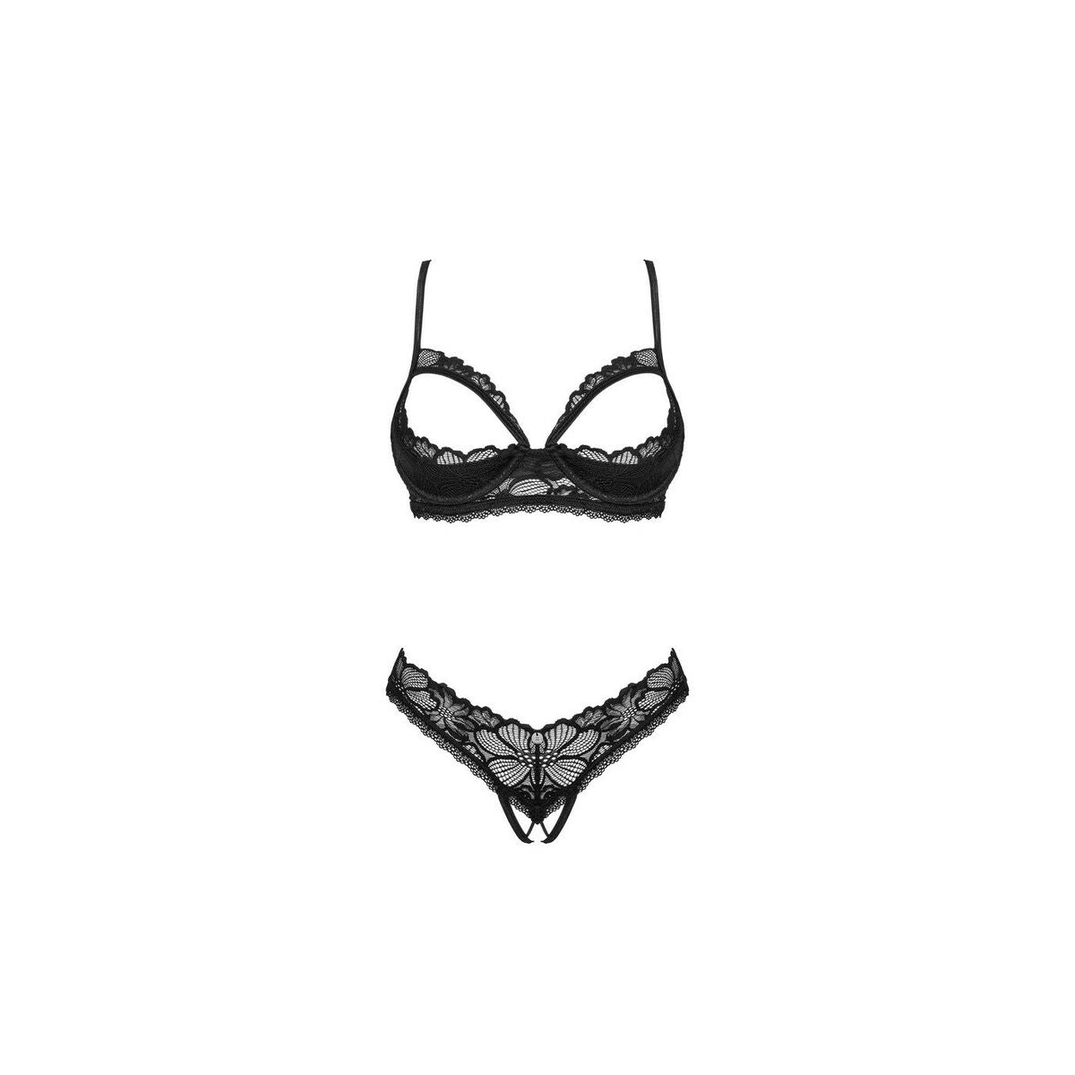 Ensemble de Lingerie Obsessive Noir XS/S