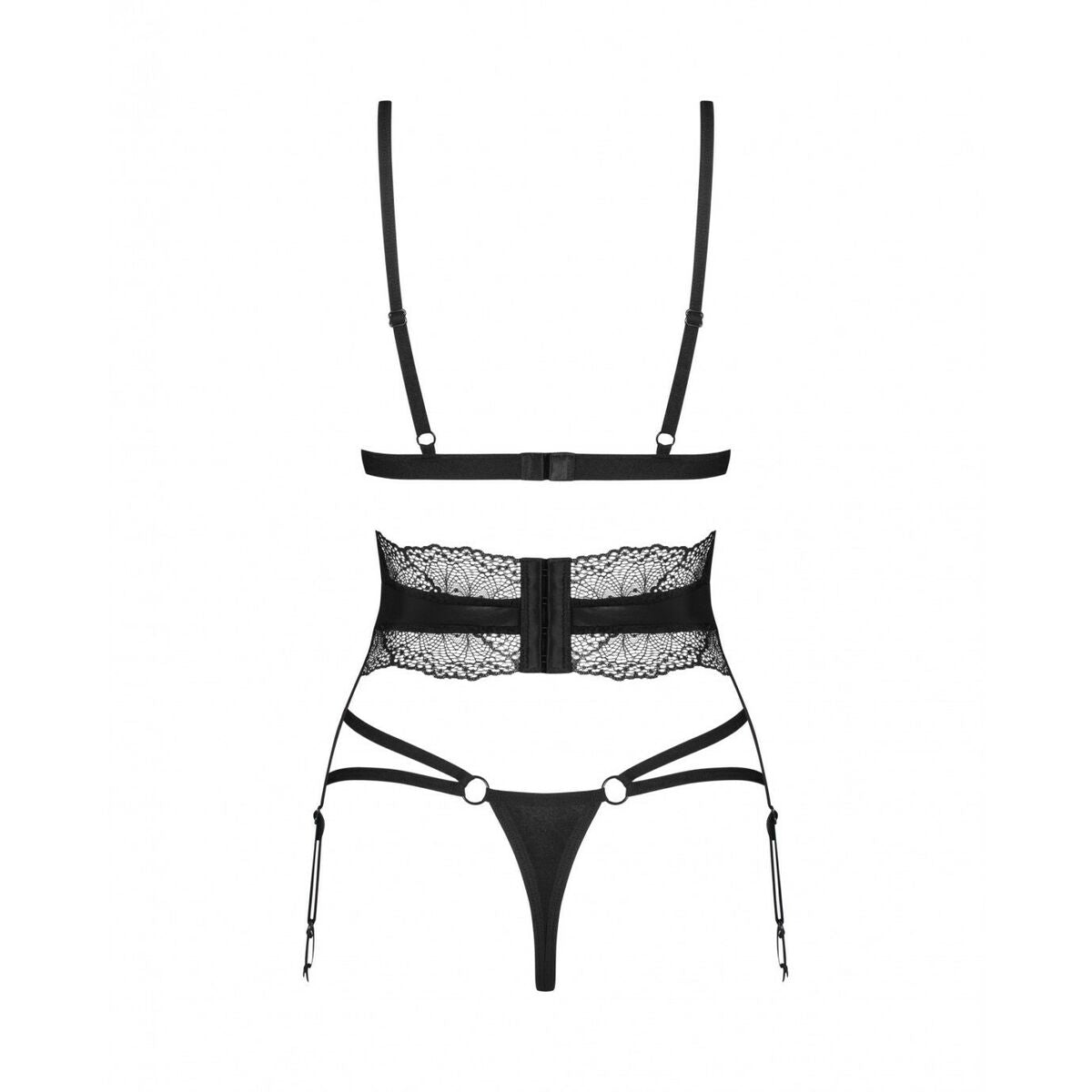 Ensemble de Lingerie Obsessive XS/S 3 Pièces
