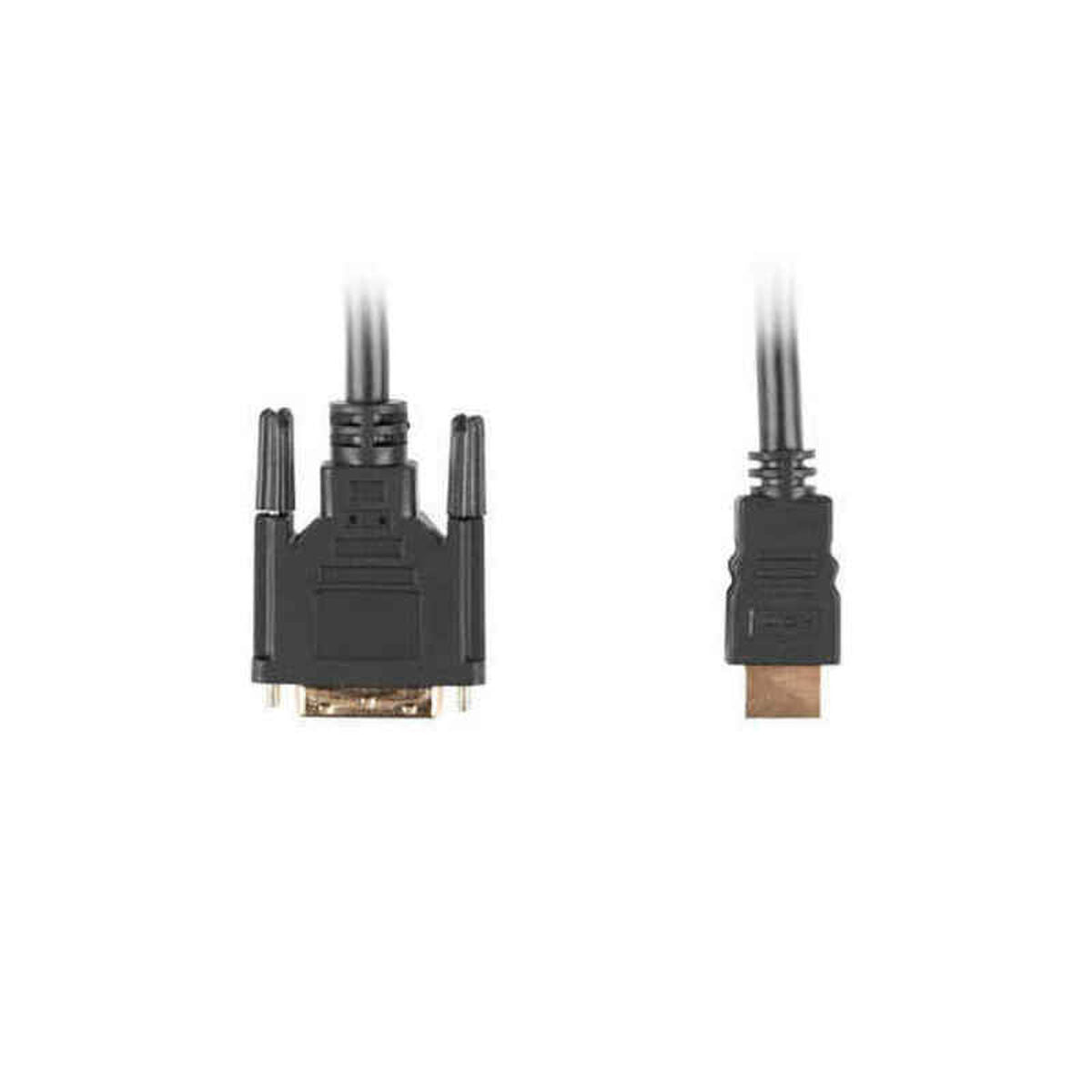 Câble HDMI vers DVI Lanberg Prise Mâle/Prise Mâle Noir
