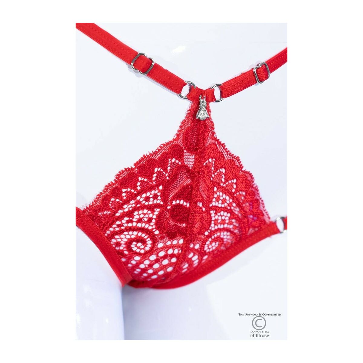Tanga Chilirose Rouge S/M