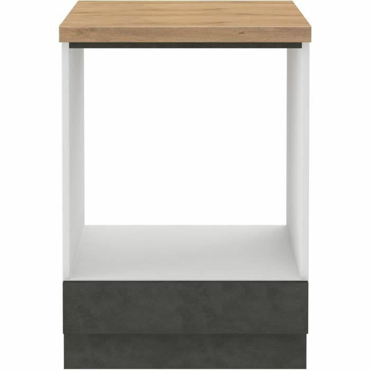 Meuble pour four Gris 60 x 51,6 x 85 cm