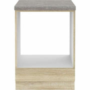 Meuble pour four Lassen Gris 60 x 51,6 x 85 cm