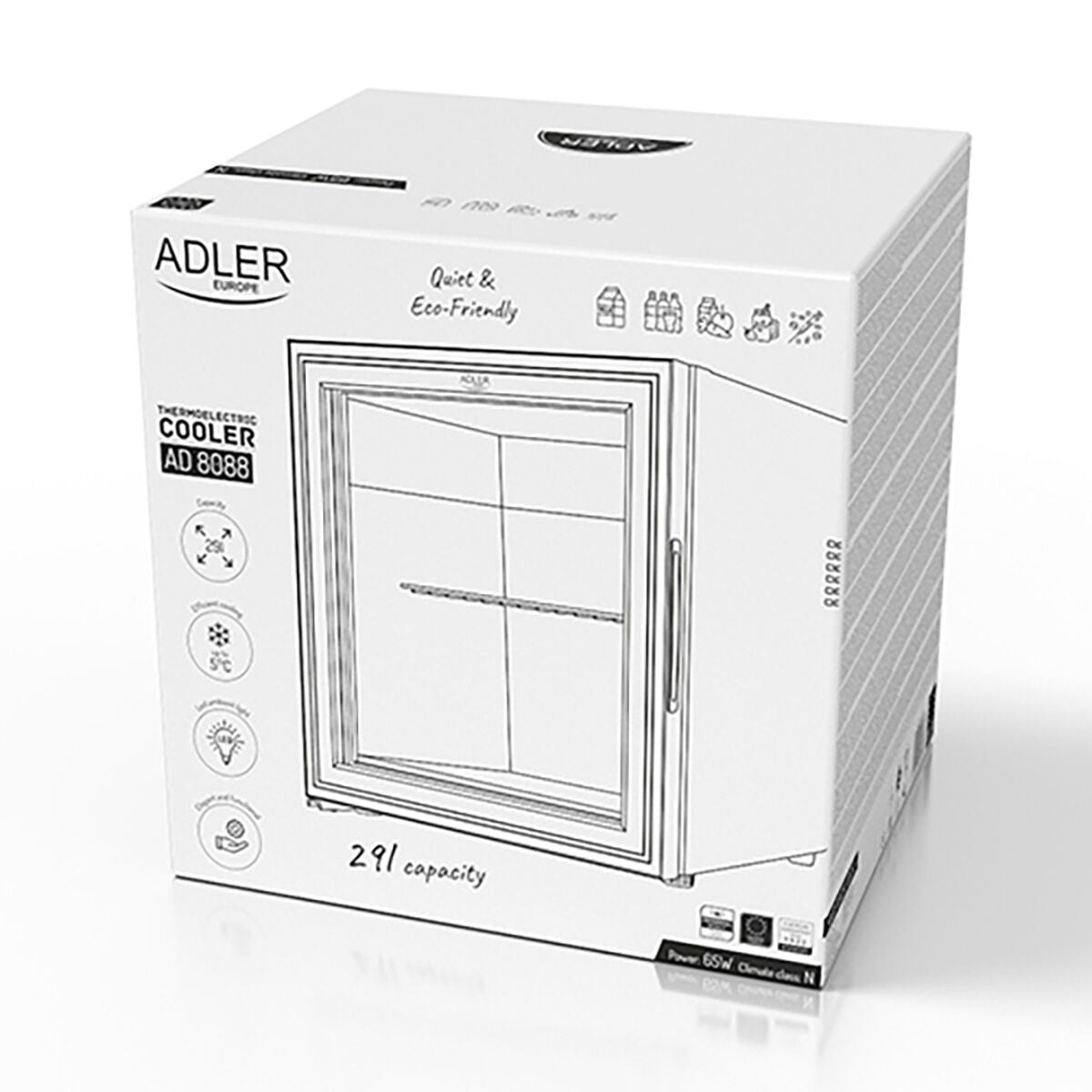 Câble USB Adler AD 8088 Noir