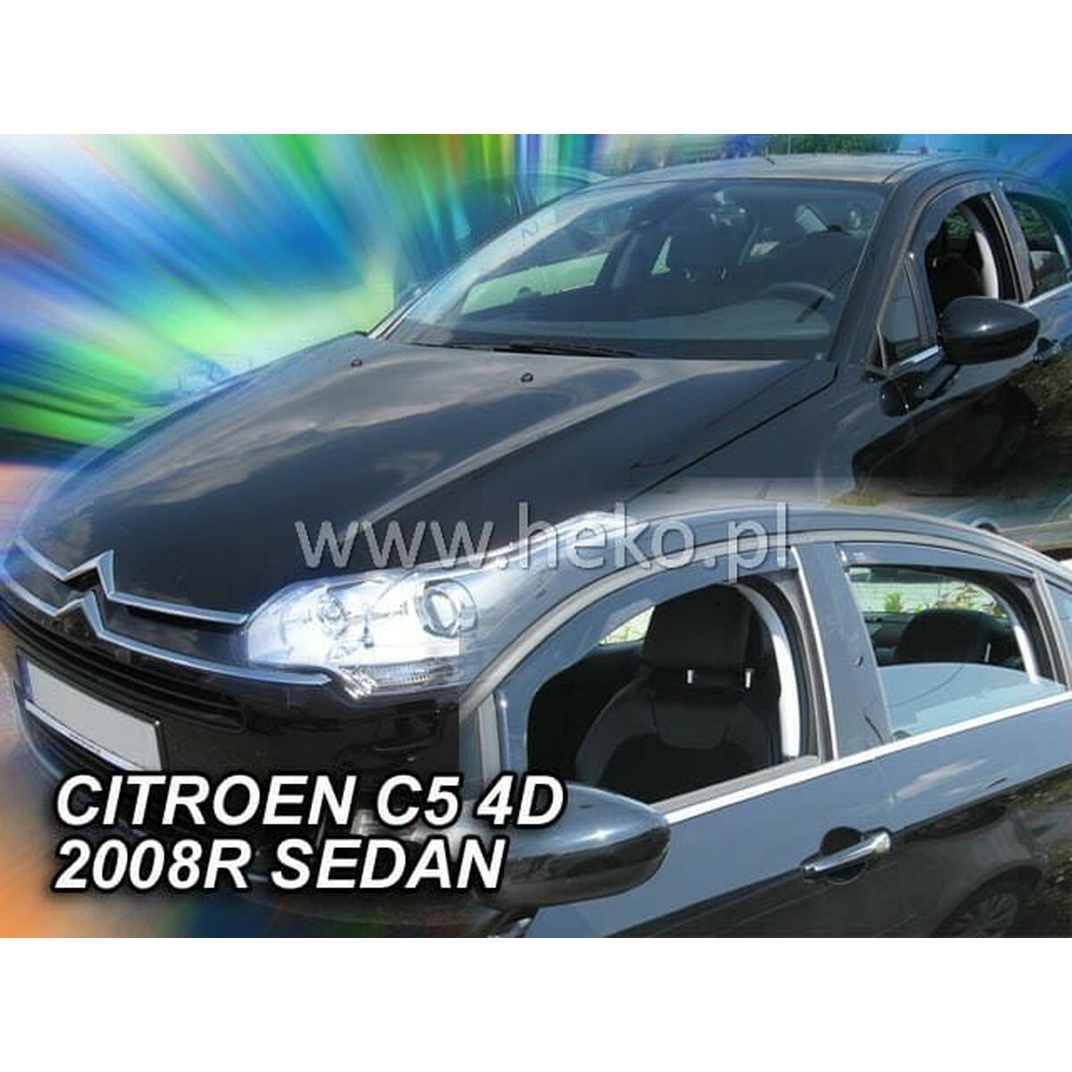 Déflecteur de vent HEKO HO12243 CITROEN C5 LTB 4 Pièces
