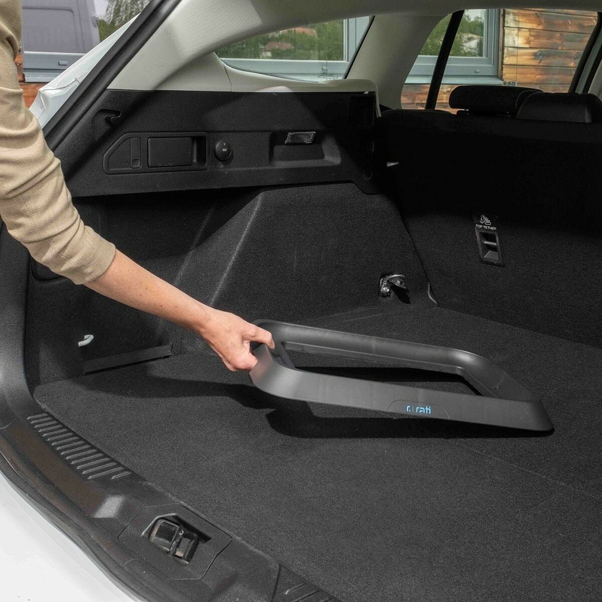 Panier pour le coffre de la voiture Armster V01762 Bleu Plastique