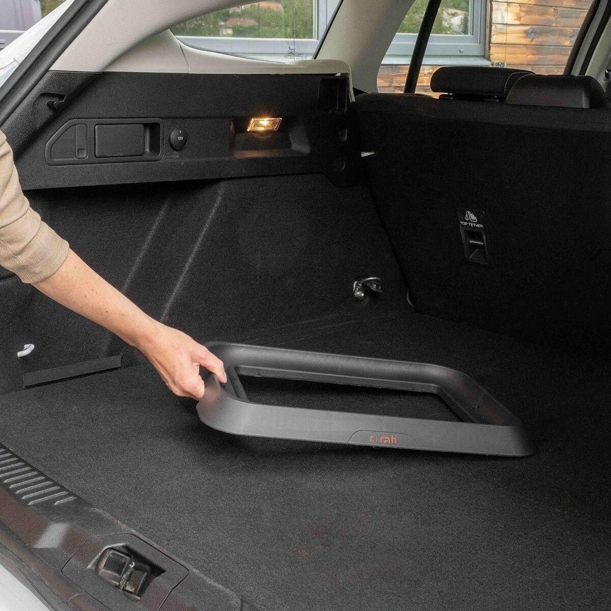 Panier pour le coffre de la voiture Armster V01763 Rouge Plastique