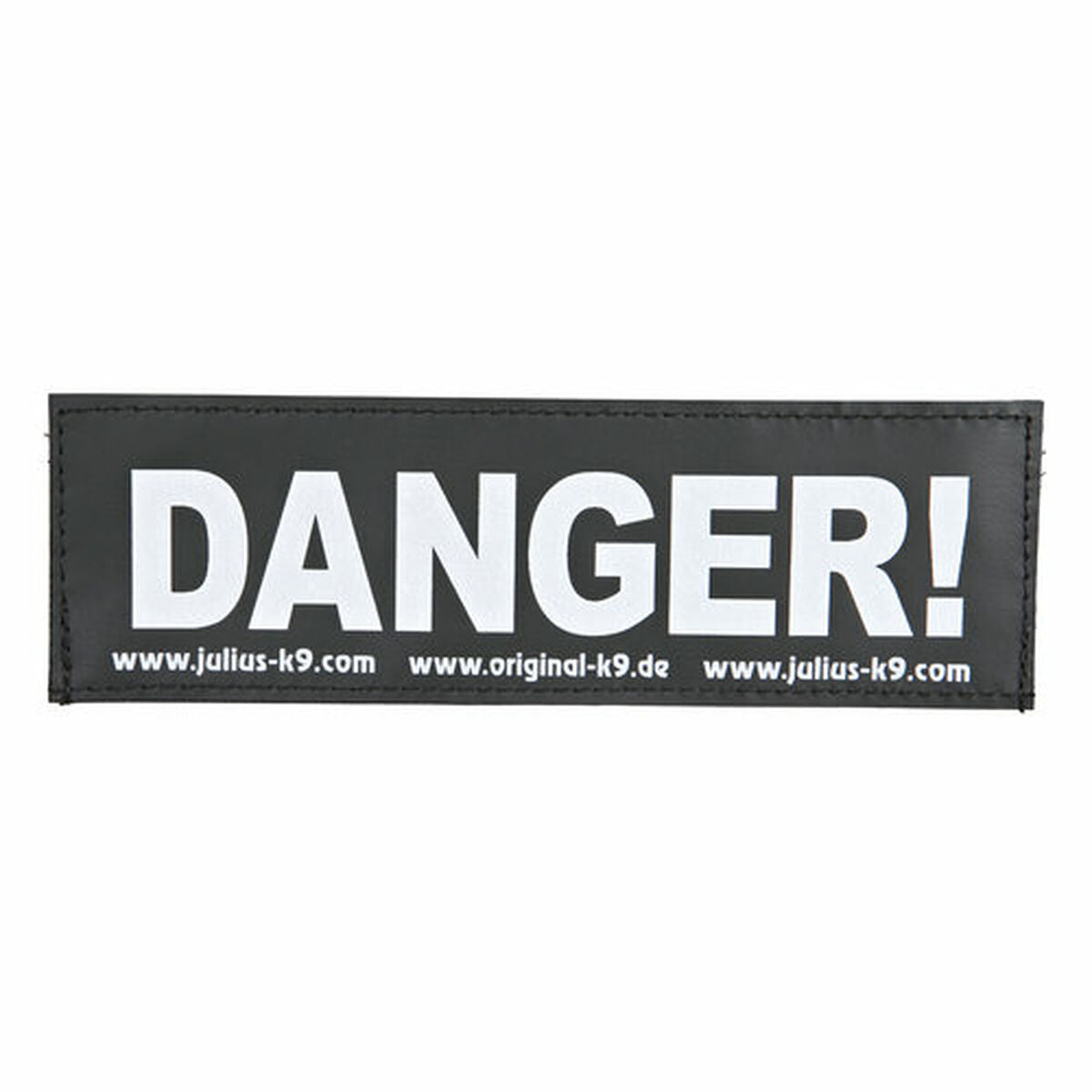 Étiquettes pour harnais Trixie DANGER! L