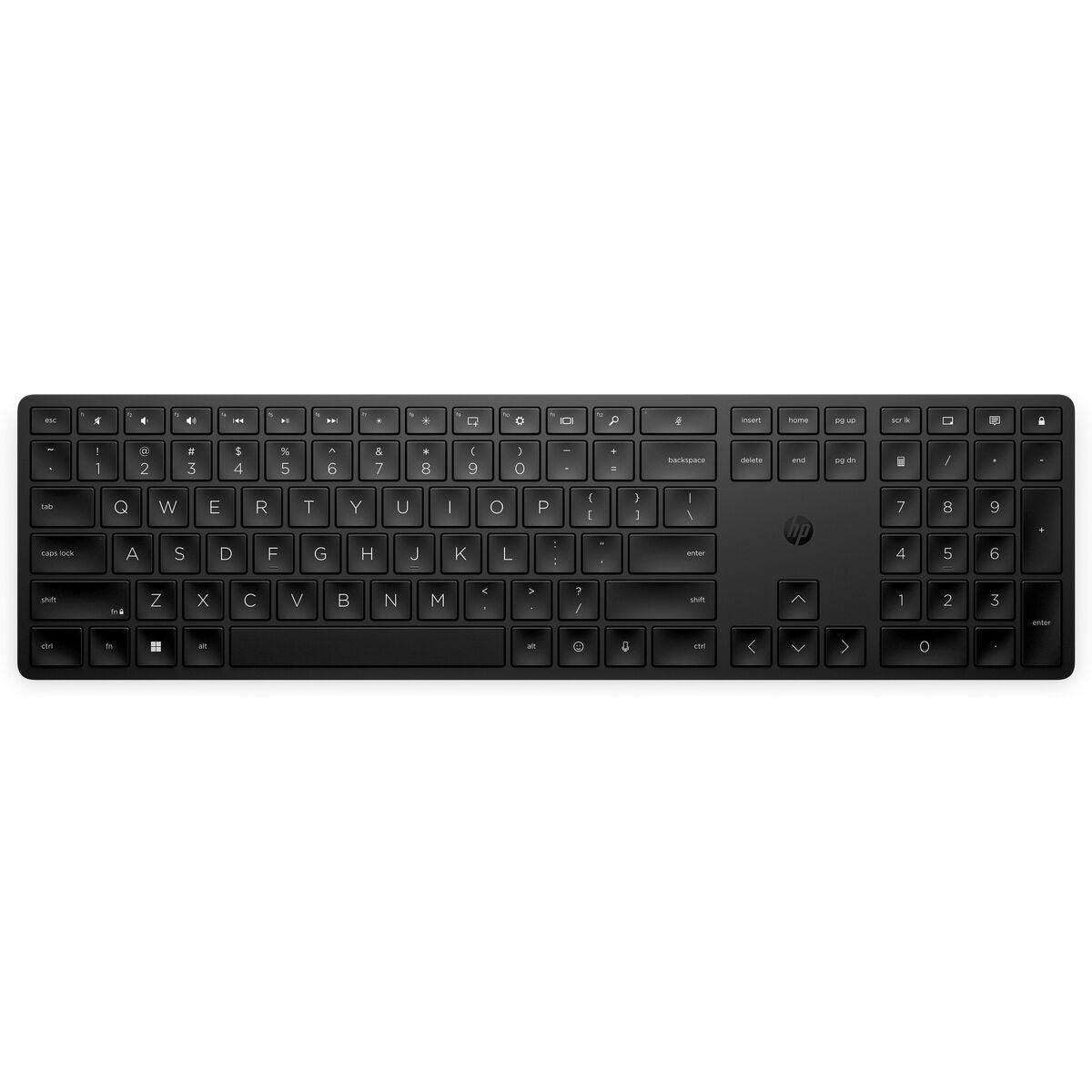 Clavier sans fil HP 4R177AA Noir Espagnol Qwerty