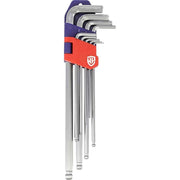 Jeu de Clés Allen Workpro 1,5, 2, 2,5, 3, 4, 5, 6, 8, 10 mm Ballon 9 Pièces (9 Unités)