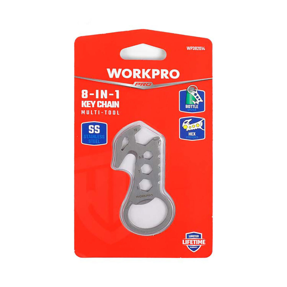 Multi-outils Workpro 8 in 1