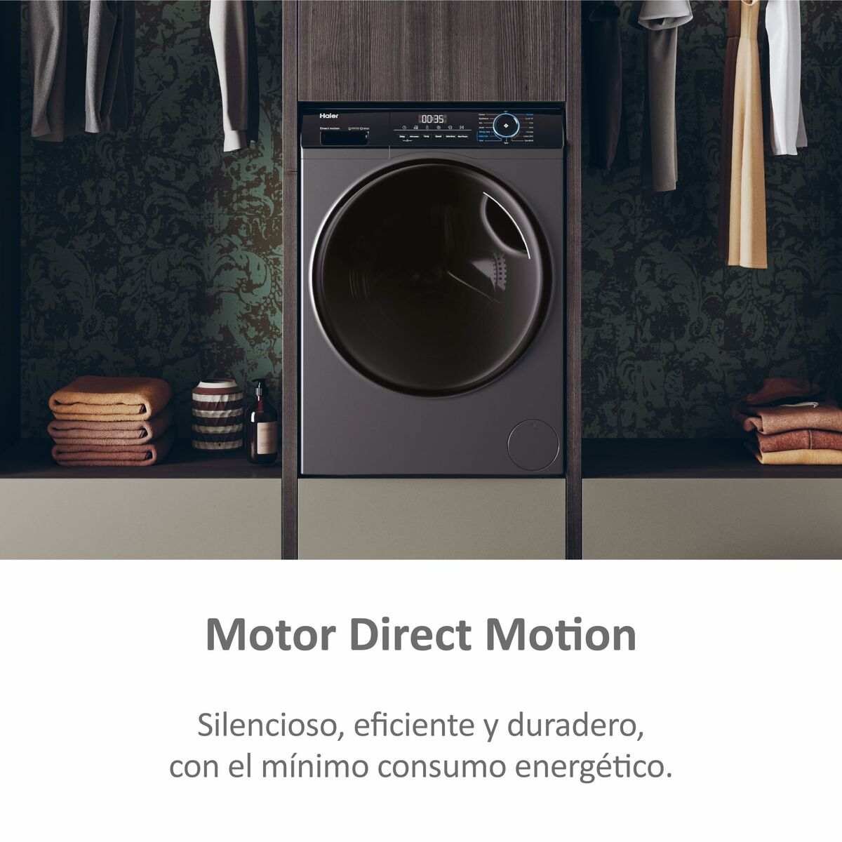 Sac de Lavage Haier HWD80B14939S8 Anthracite