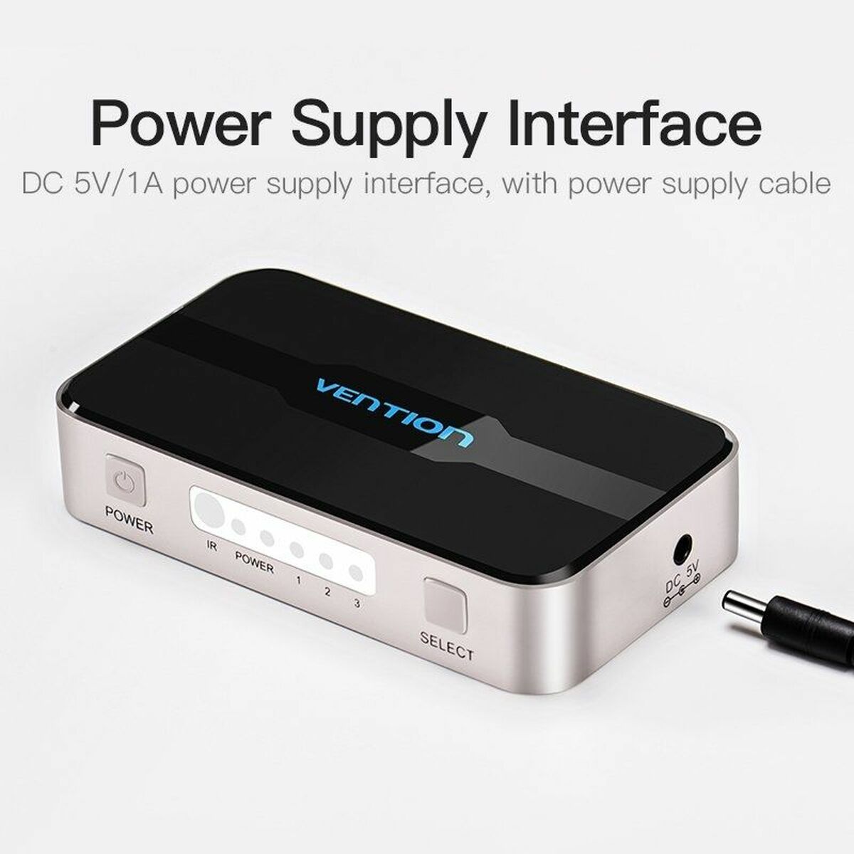 Switch HDMI Vention AFFH0 Gris