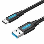 Câble USB A vers USB-C Vention COZBF Noir 1 m