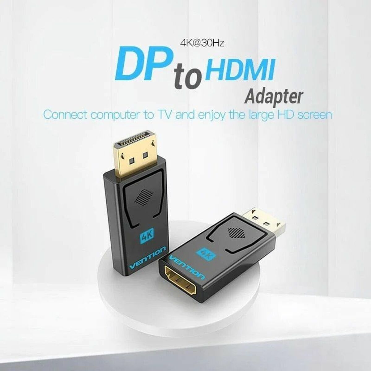 Adaptateur DisplayPort vers HDMI Vention HBPB0