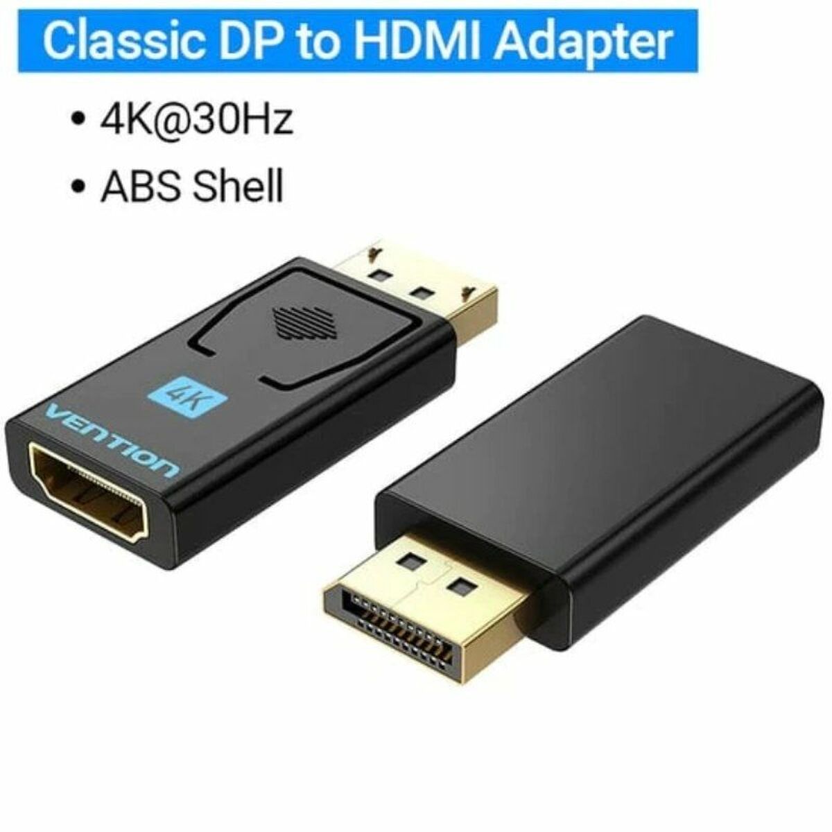 Adaptateur DisplayPort vers HDMI Vention HBPB0