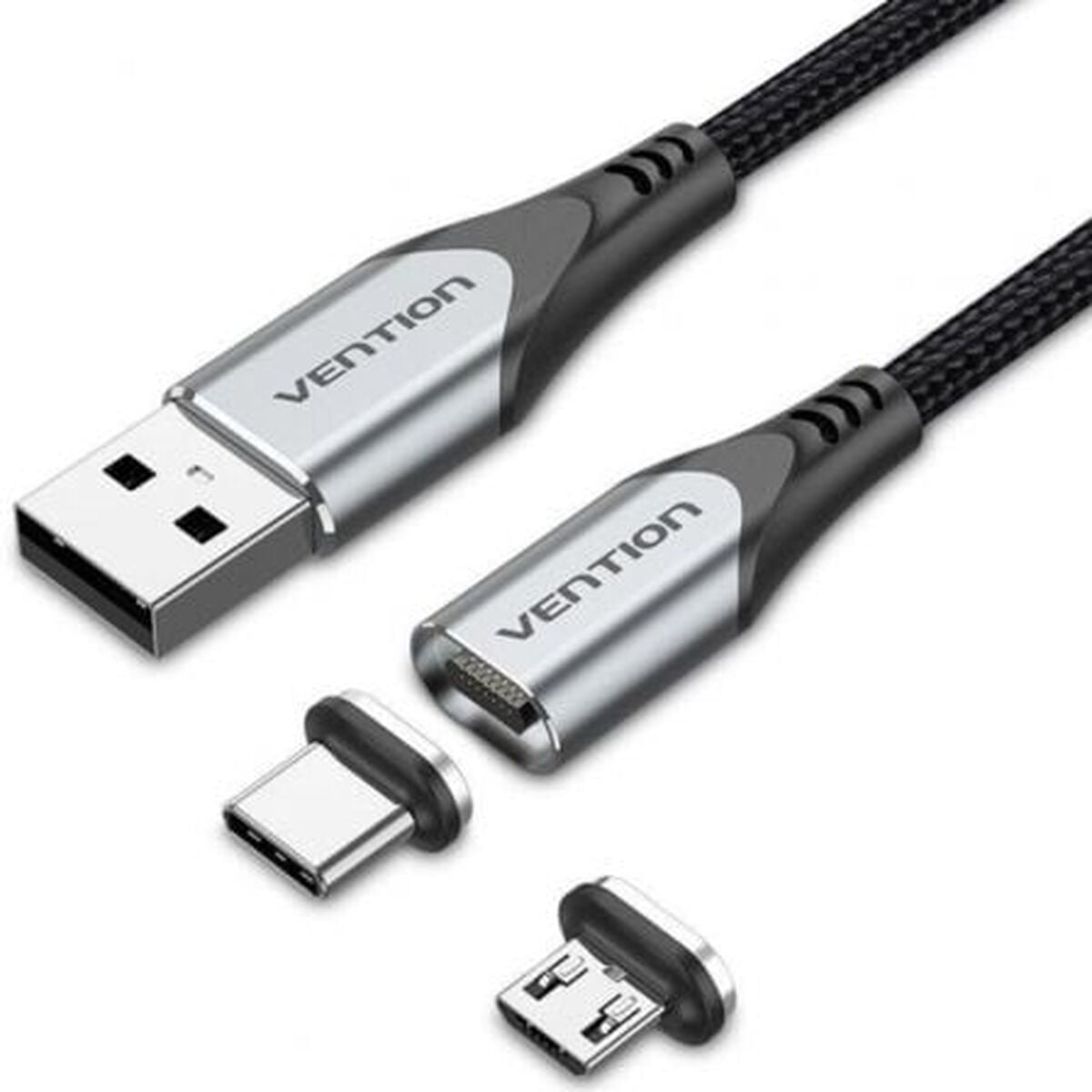 Câble USB Vention CQMHD Gris 50 cm