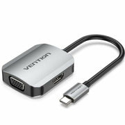 Adaptateur USB-C vers VGA/HDMI Vention TDIHB