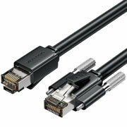Câble RJ45 Catégorie 6 FTP Rigide Vention IBUBH Noir 2 m