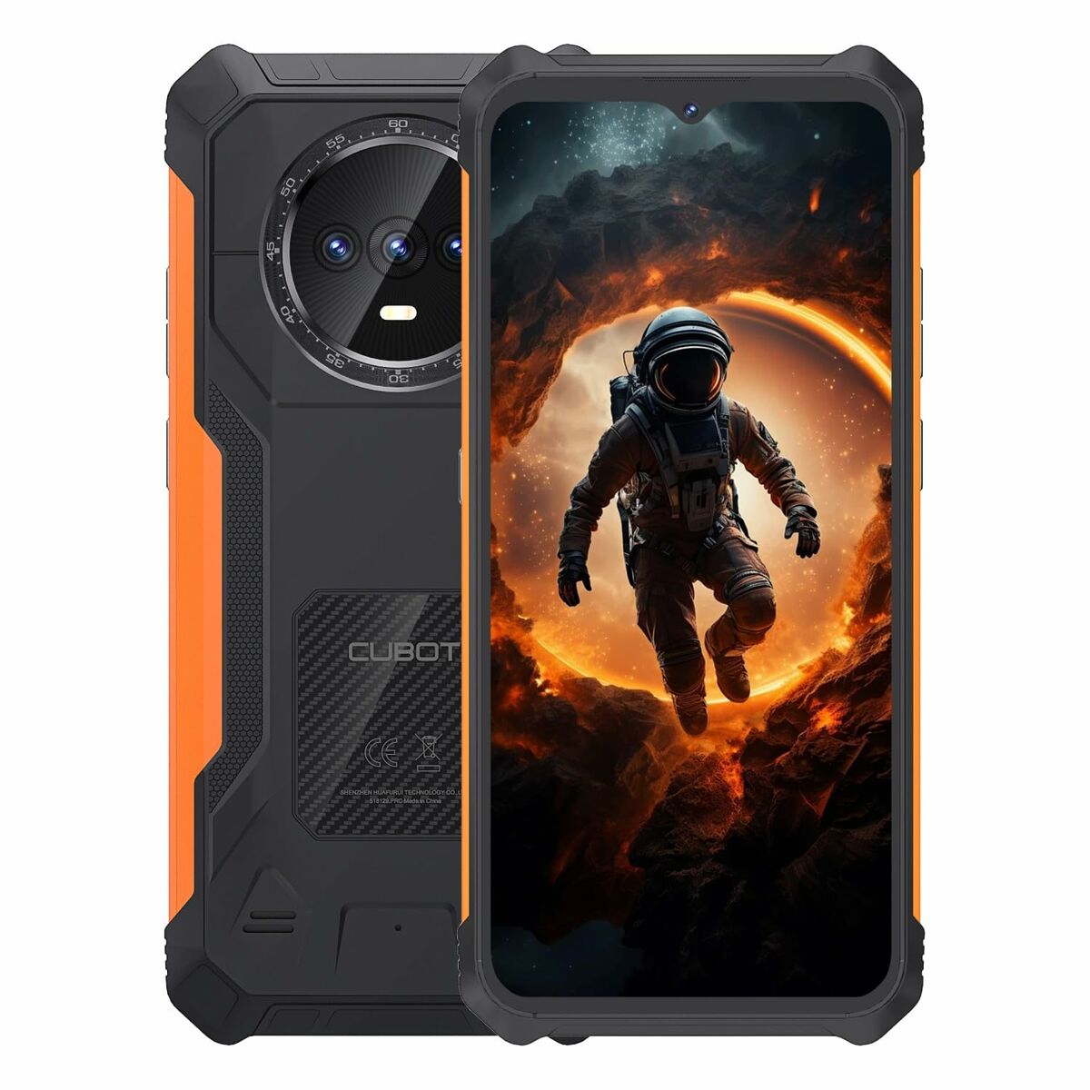 Smartphone Cubot King Kong ES 6,5" UNISOC T606 6 GB RAM 128 GB Negro , naranja