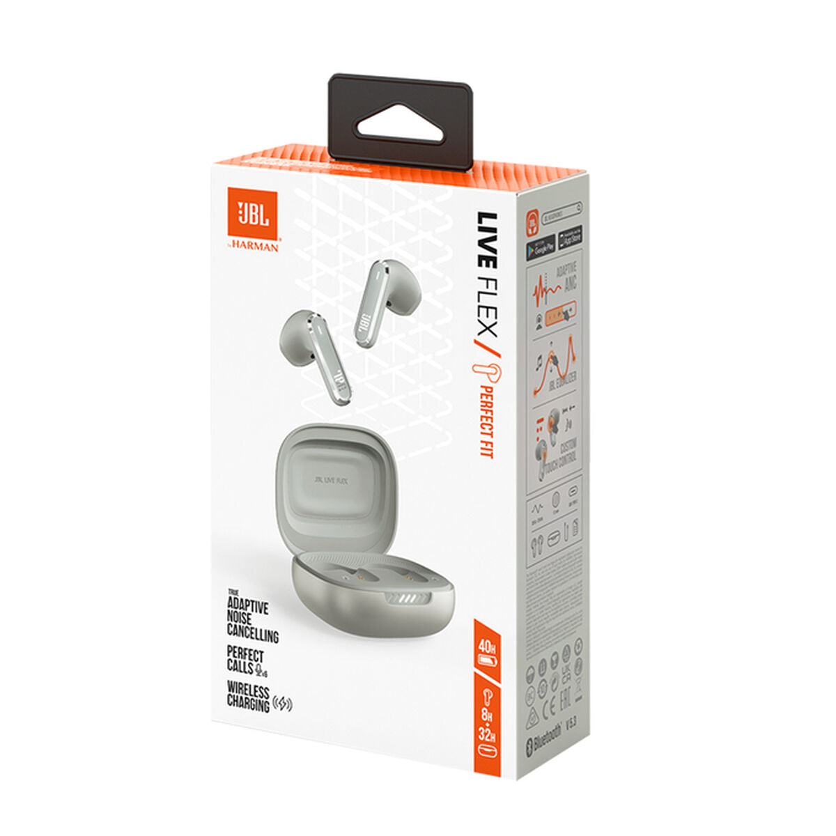 Casque JBL JBLLIVEFLEXSVR Argenté