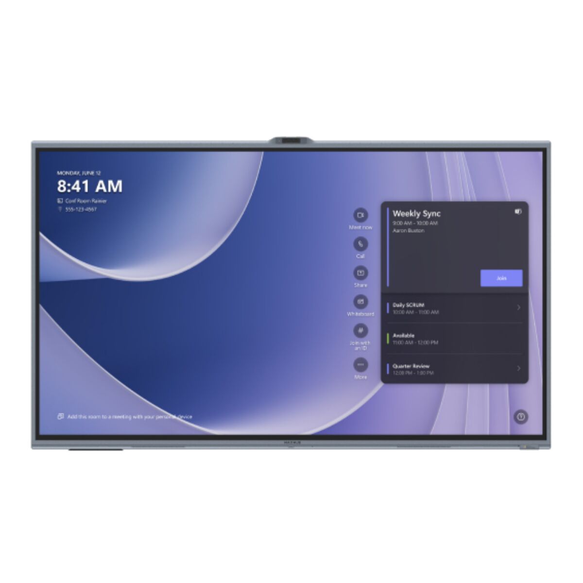 Moniteur Videowall Maxhub V865T 86"