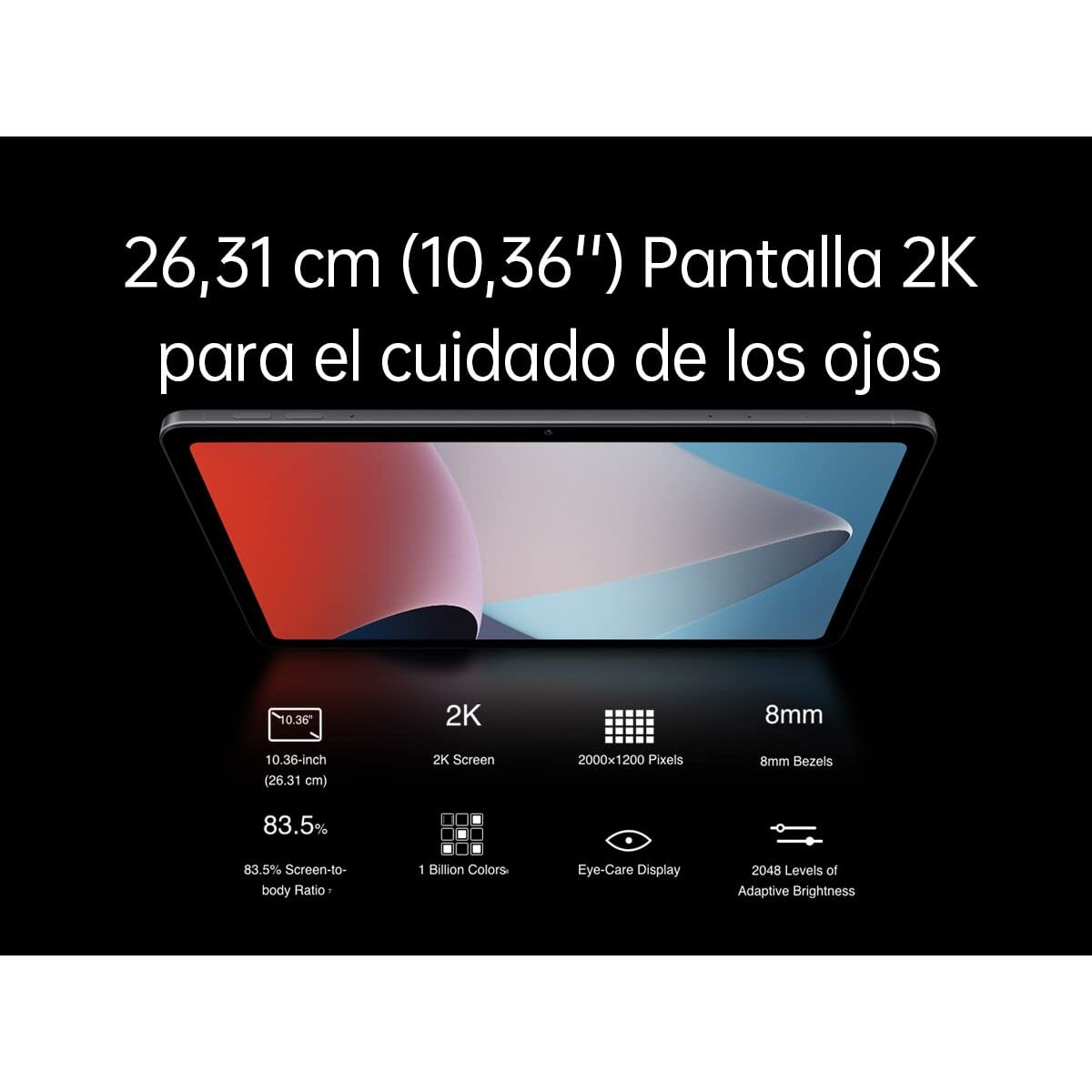 Tablette Oppo Pad Air 10,3" Octa Core 4 GB RAM 128 GB Gris