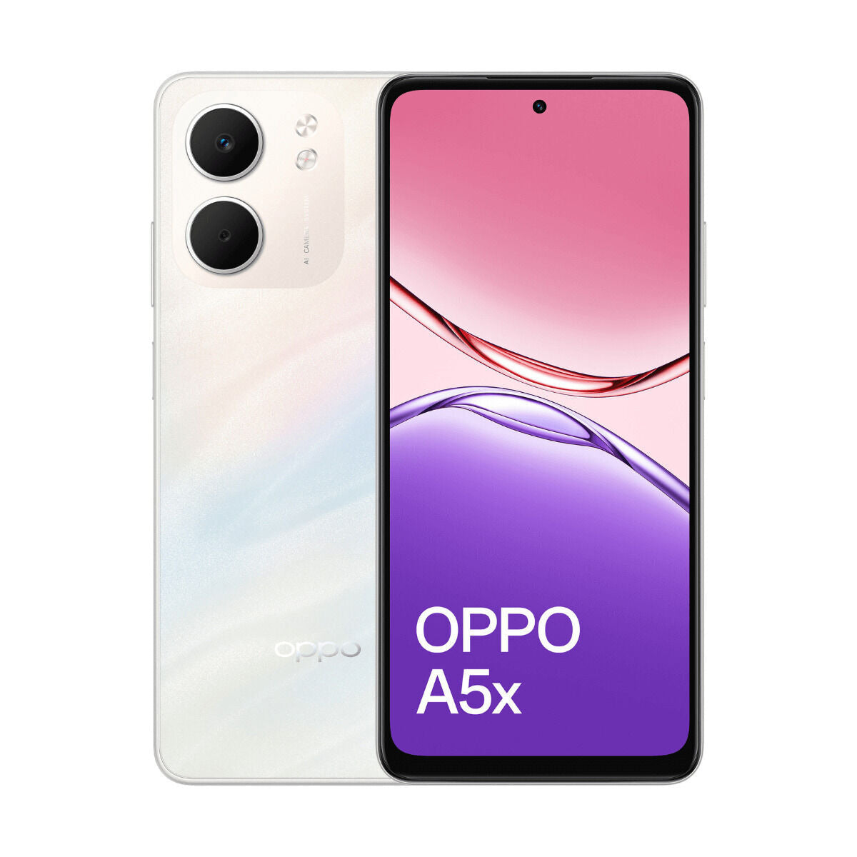 Smartphone Oppo A5X WHITE Octa Core 4 GB RAM 128 GB Blanc 6,67"