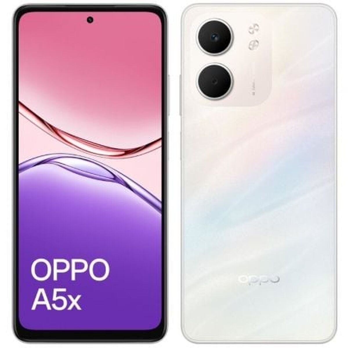 Smartphone Oppo A5X WHITE Octa Core 4 GB RAM 128 GB Blanc 6,67"