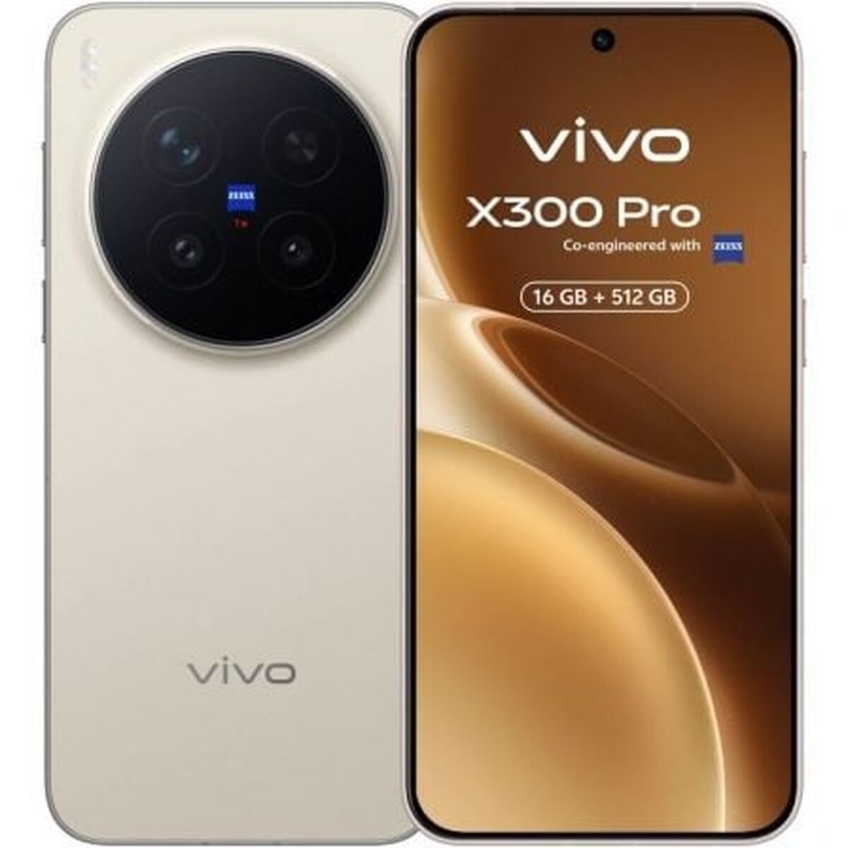 Smartphone Vivo 5671344 Octa Core 16 GB RAM 512 GB Marron