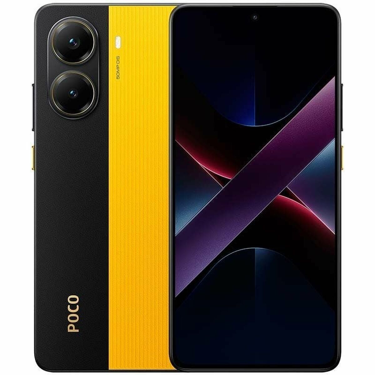 Smartphone Xiaomi POCO X7 Pro Octa Core 12 GB RAM 512 GB Jaune Noir 6,67"
