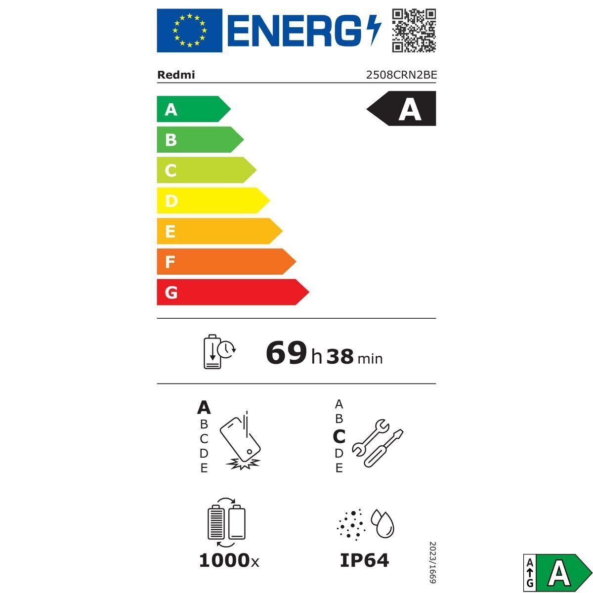 Smartphone Xiaomi 6932554459604 6,9" 2340 x 1080 px 1600 x 720 px