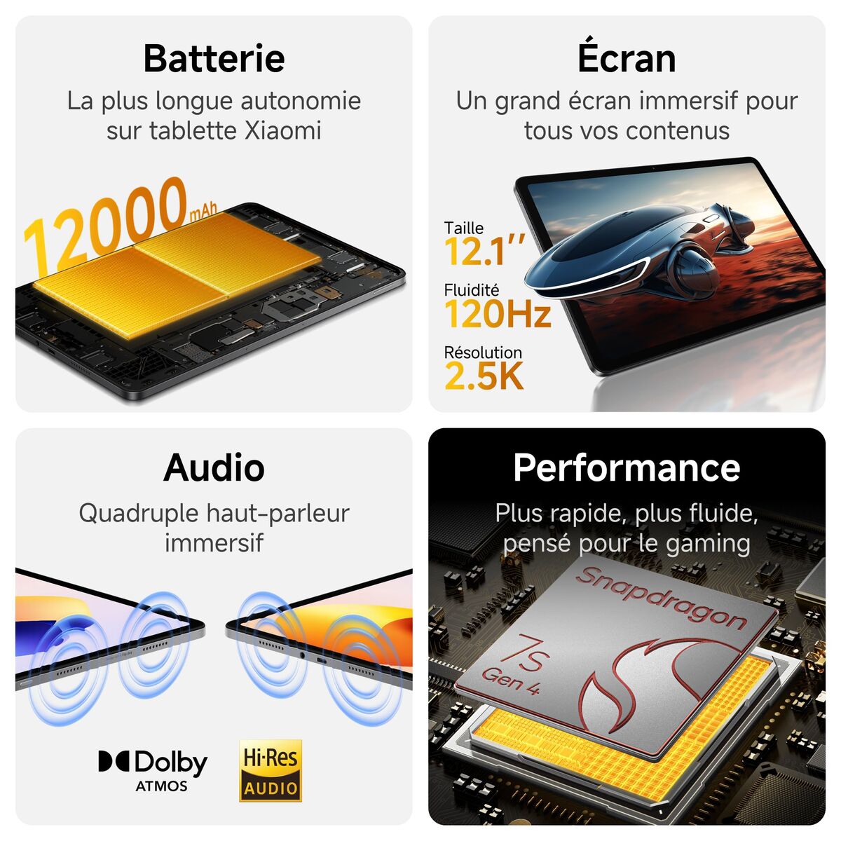 Tablette Xiaomi VHU6140EU 6 GB RAM 128 GB