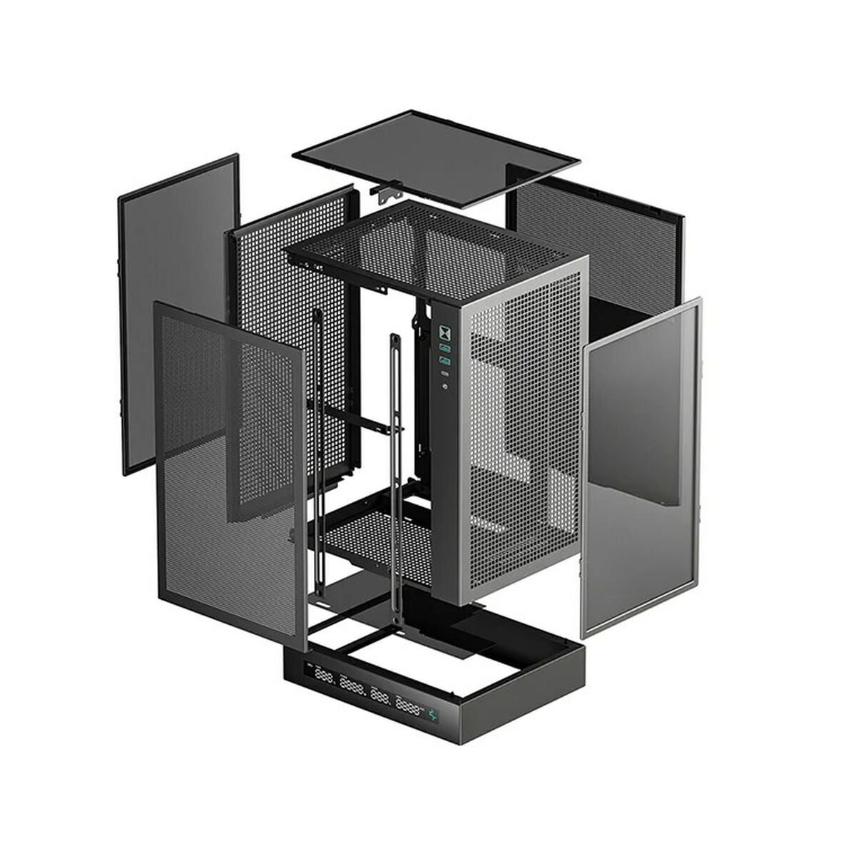 Boîtier ATX semi-tour DEEPCOOL R-CH170-BKNPIOD-G-1 Noir