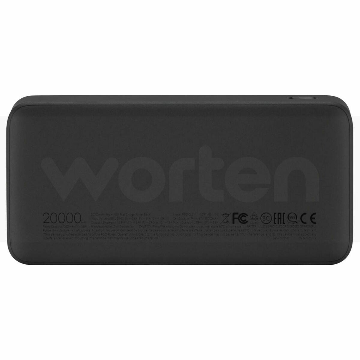 Powerbank Xiaomi Redmi Fast Charge 18W Noir 20000 mAh