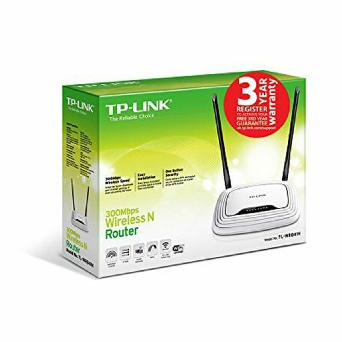 Modem sans fil TP-Link TL-WR841N WIFI 5 dBi Blanc