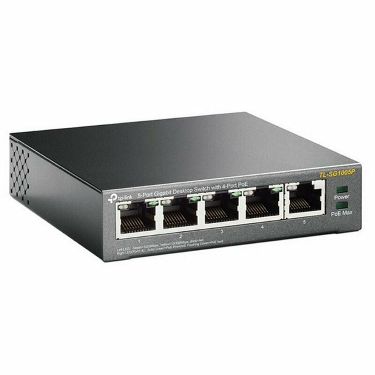 Commutateur Réseau de Bureau TP-Link TL-SG1005P LAN PoE Gris