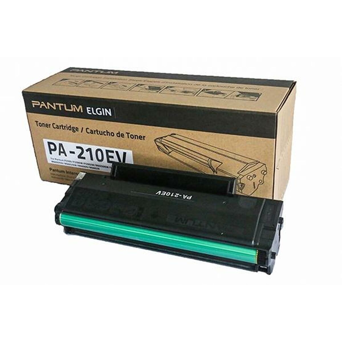 Toner Pantum PA210EV Pourpre