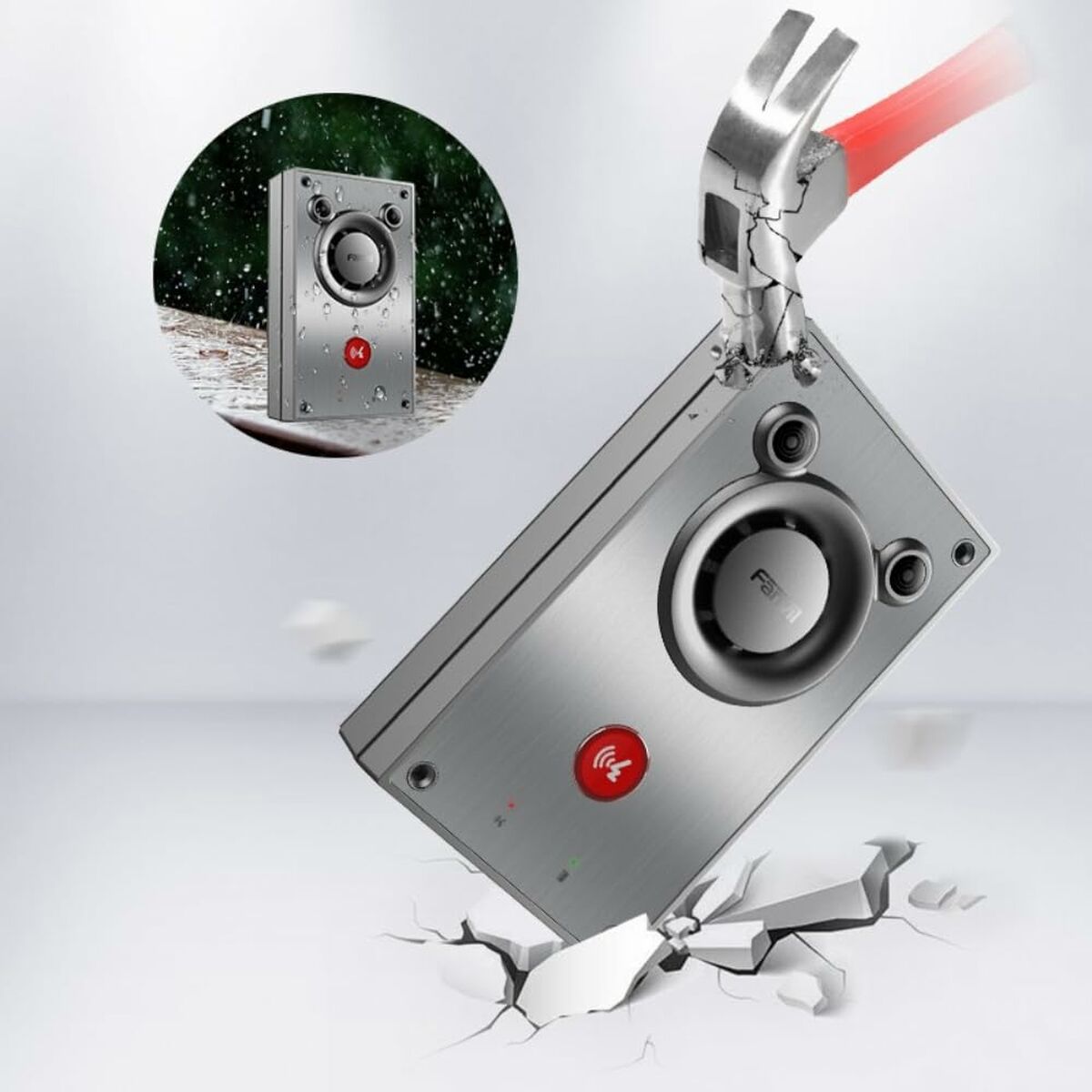 Interphone Vidéo Intelligent Fanvil A12V Plastique