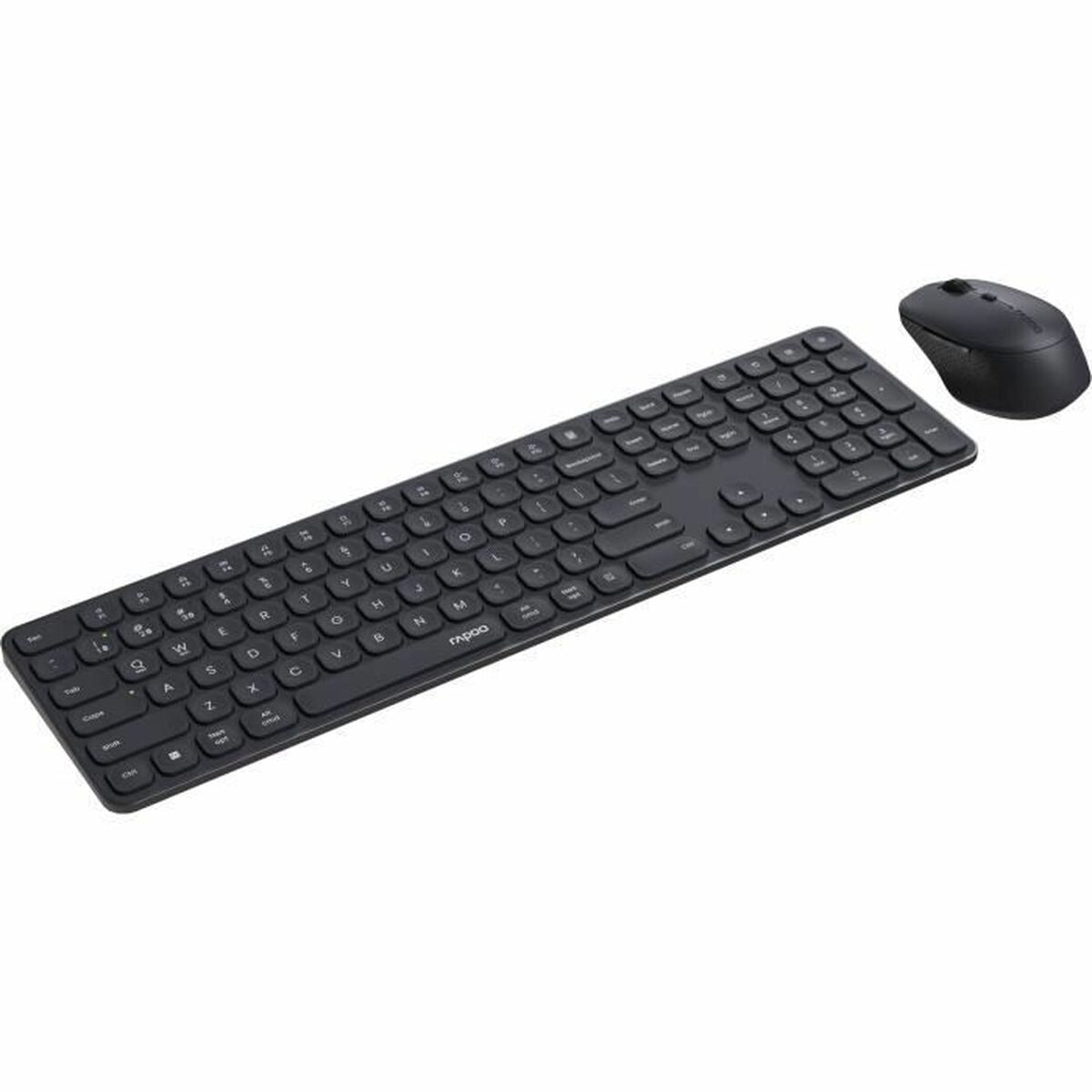 clavier et souris Rapoo 9810M Gris AZERTY