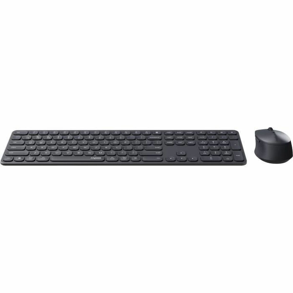 clavier et souris Rapoo 9810M Gris AZERTY