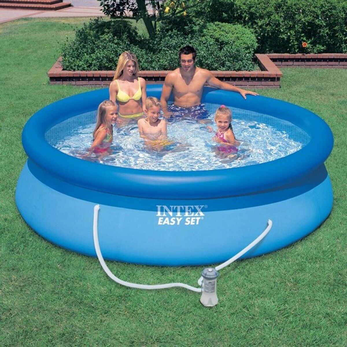 Piscine gonflable EASY SET Intex 28132NP 366 x 76 x 366 cm 2006 l/h