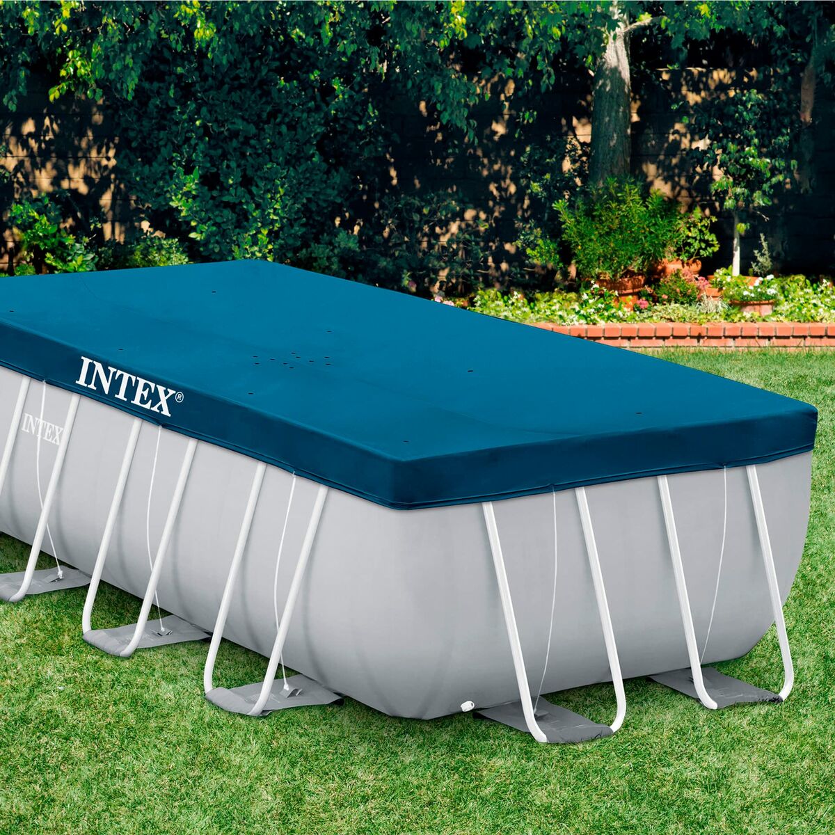 Bâches de piscine Intex 28037 4 x 2 m Bleu Blue marine