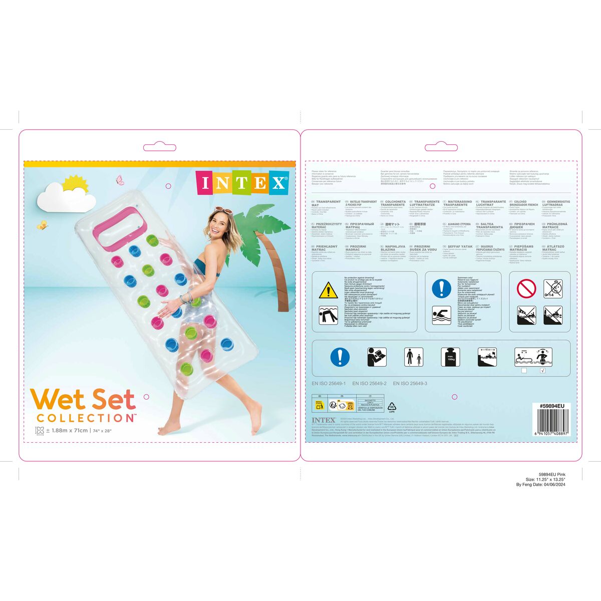 Matelas Gonflable Intex 59894EU (188 x 71 cm)