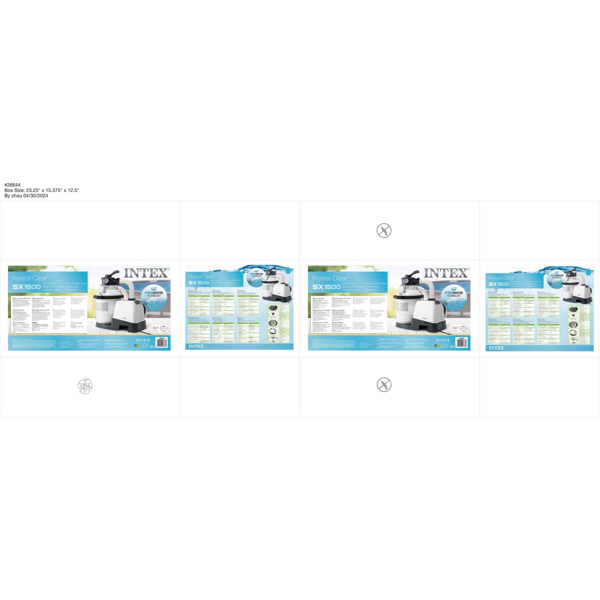 Épurateur de Piscine Intex 26644