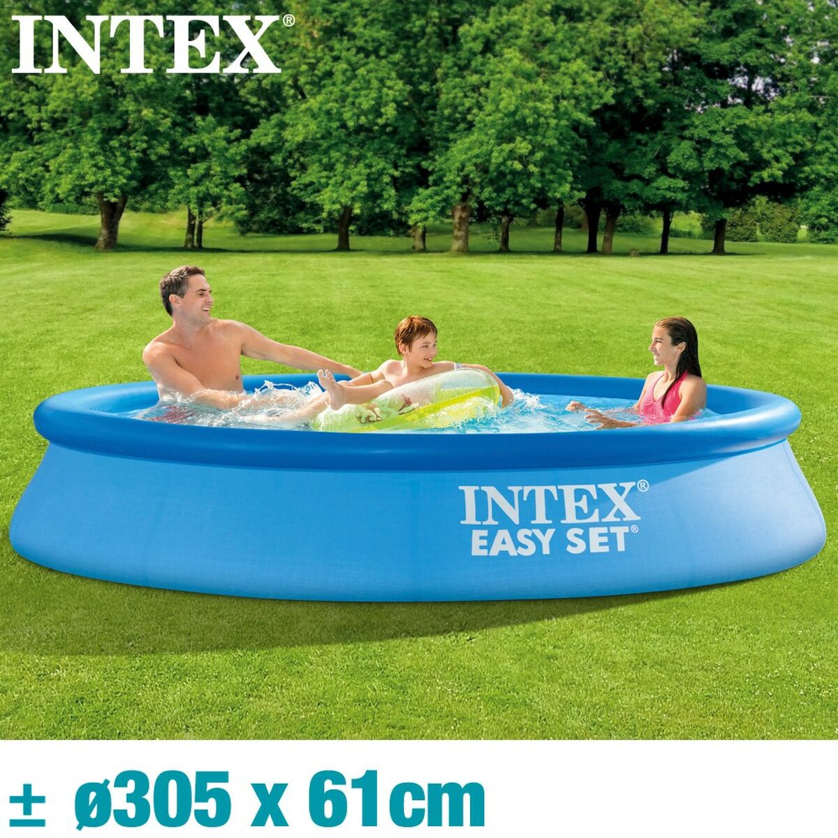 Piscine gonflable Intex 28116NP 3077 L 305 x 61 x 305 cm