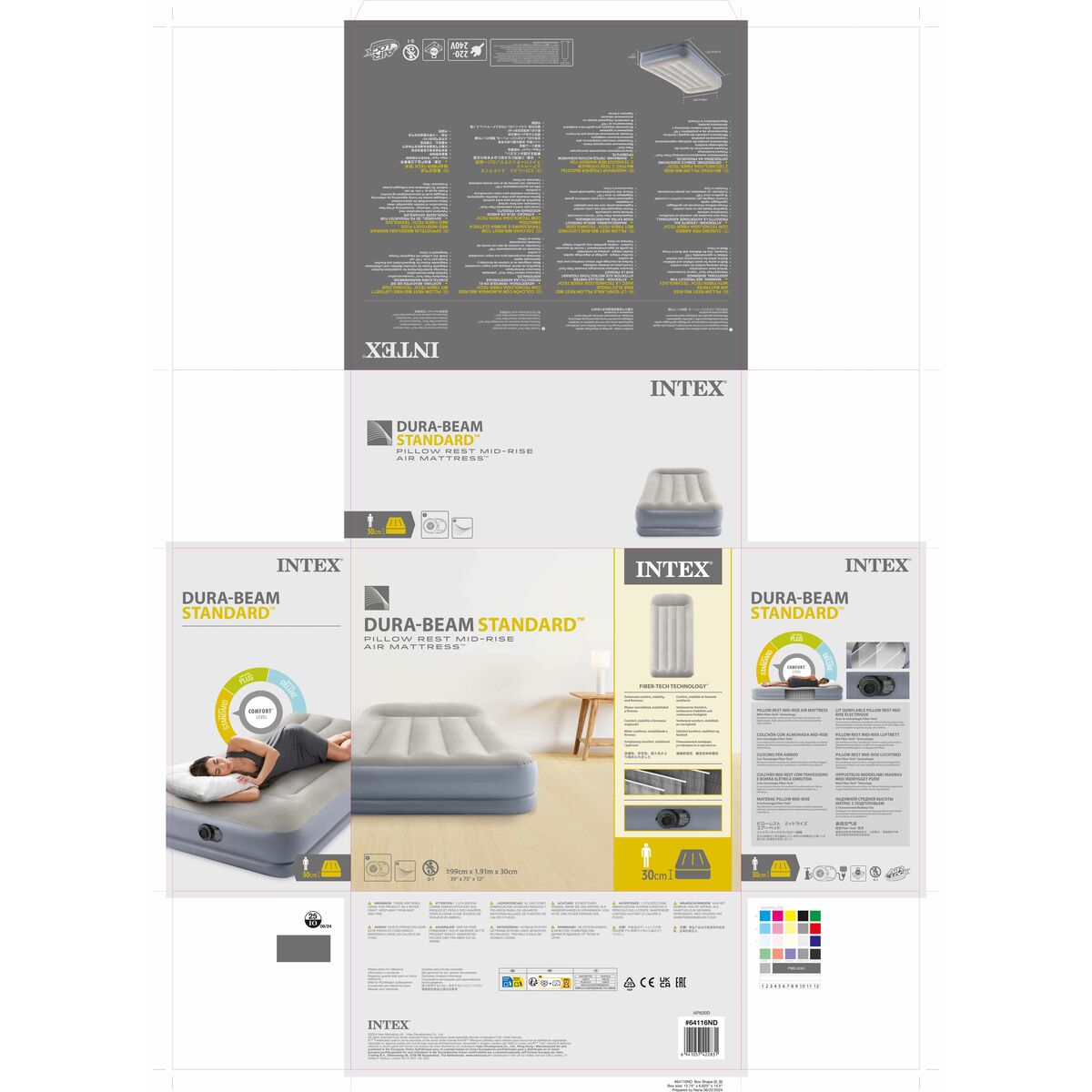 Air bed Intex  STANDARD 99 x 30 x 191 cm