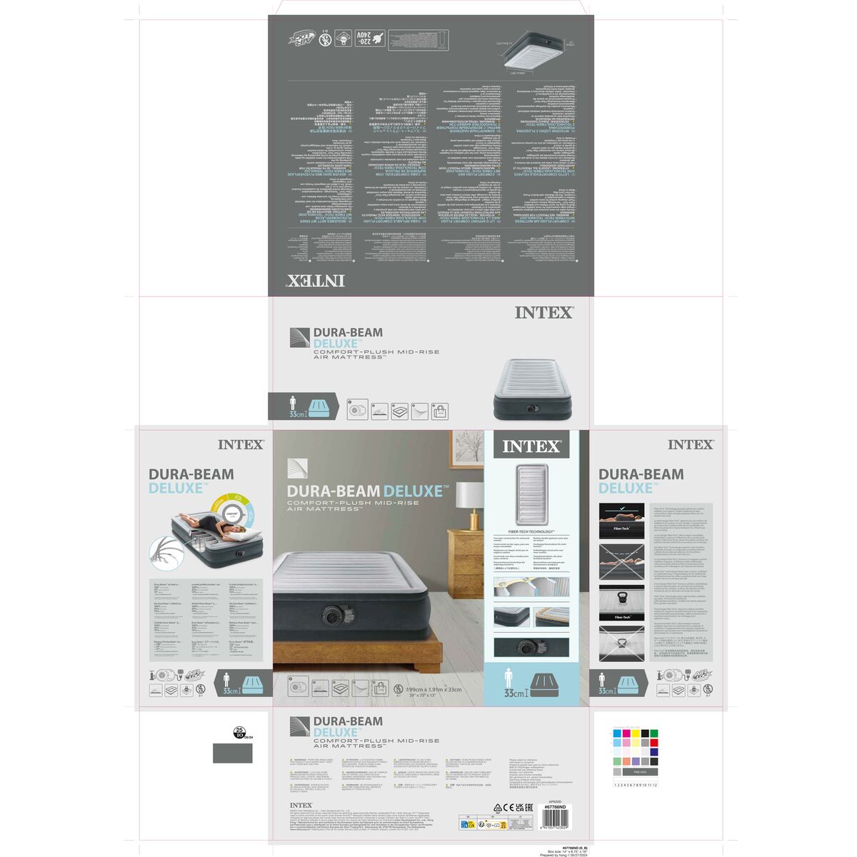 Lit Gonflable Intex 99 x 33 x 191 cm