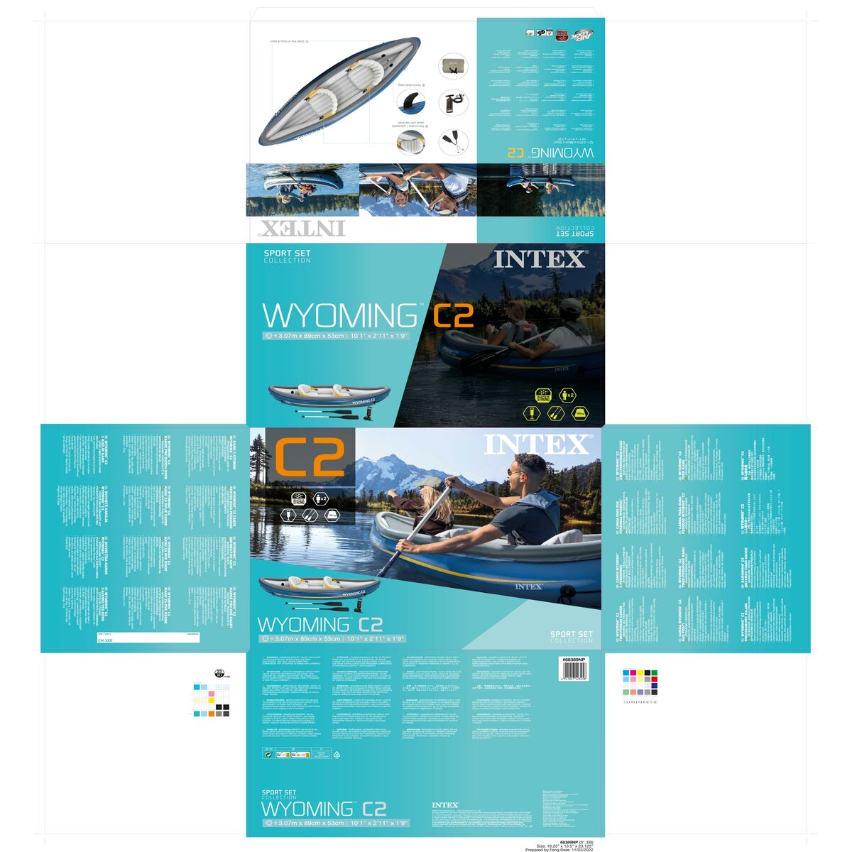 Canoë Gonflable Intex