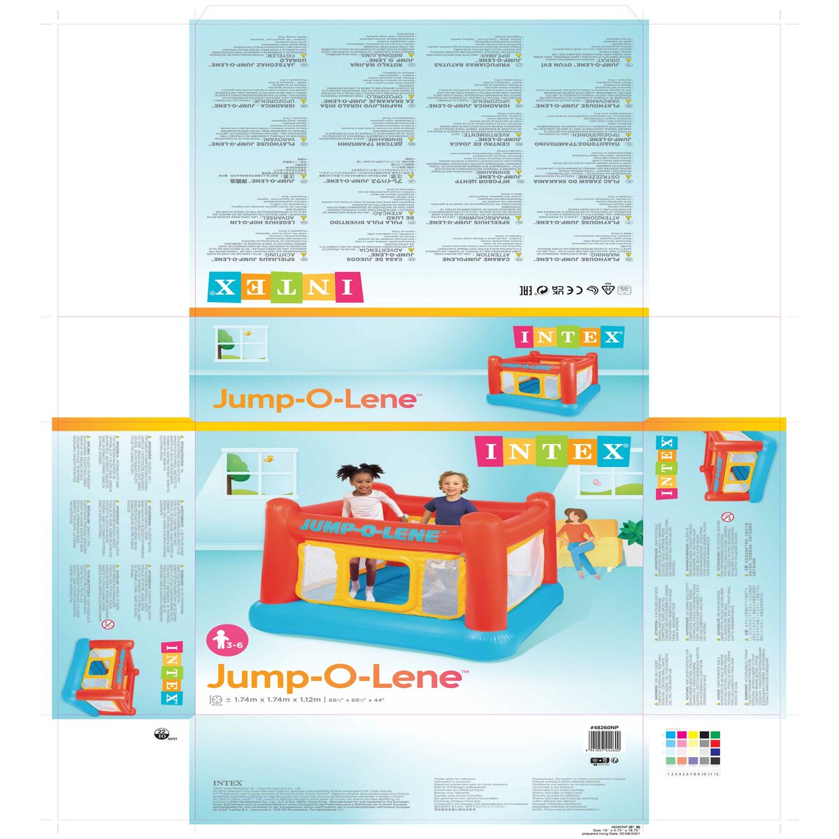 Château gonflable Intex Jump-O-Lene