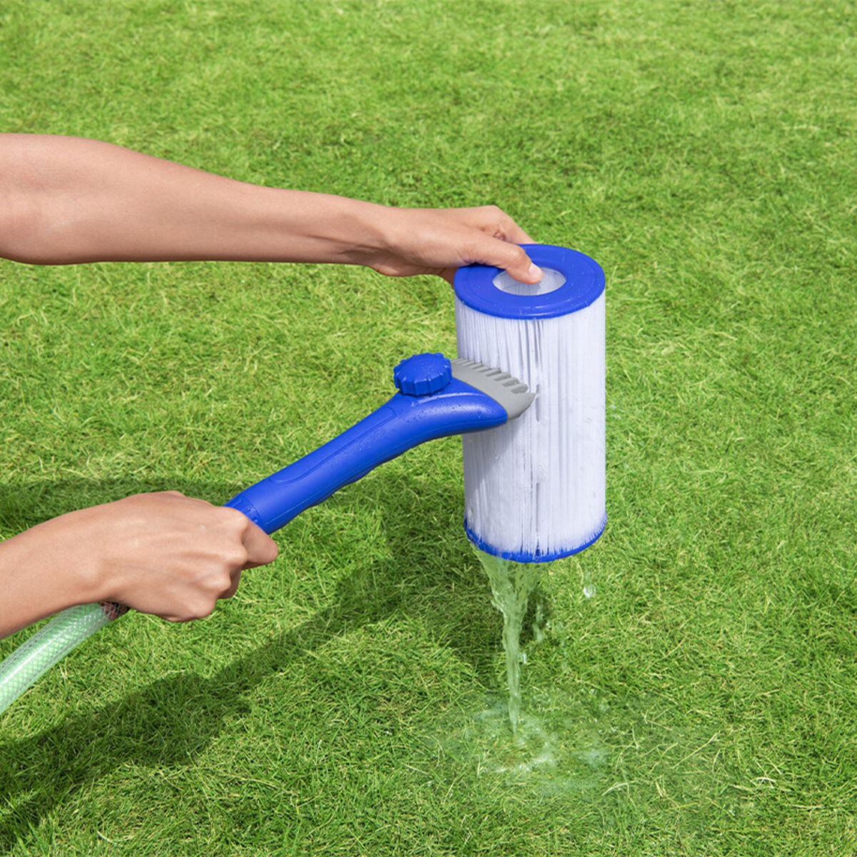 Bestway Kit Entretien Piscine Nettoyeur de Filtre Jardin 58662